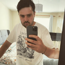 Load image into Gallery viewer, SENDING SIGNALS Unisex T-Shirt (WHITE)