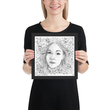 Load image into Gallery viewer, FACE YOURSELF Framed Album Artwork (BLACK)