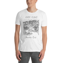 Load image into Gallery viewer, RIVER FLOWS Unisex T-Shirt (WHITE)