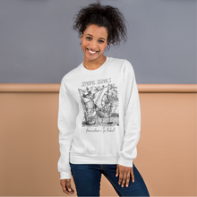 Load image into Gallery viewer, SENDING SIGNALS Unisex Sweatshirt (WHITE)