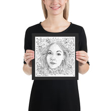 Load image into Gallery viewer, FACE YOURSELF Framed Album Artwork (BLACK)
